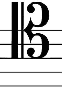 Baritone Clef